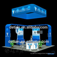 stand de exhibición isla modular 6mx6m / 20x20